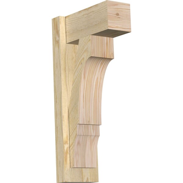 Ekena Millwork Balboa Block Rough Sawn Outlooker, Douglas Fir, 6"W x 12"D x 24"H OUT06X12X24BOA05RDF - main